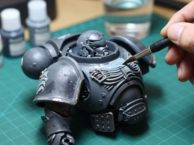 Влажное смешивание на больших поверхностях Warhammer 40K: Гид для новичков и профи