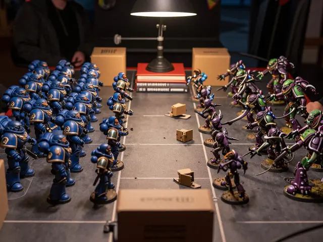 Warhammer 40K для двух игроков: первый обучающий сценарий