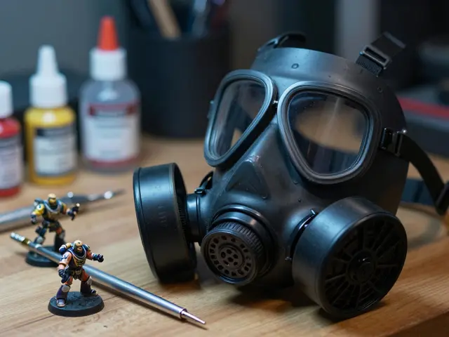 Защита при работе с химикатами в Warhammer 40K: маски и вентиляция