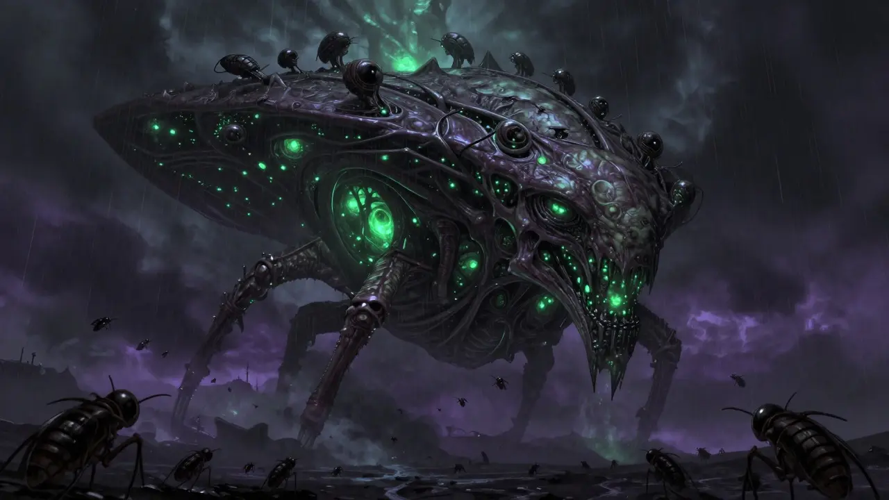 Тираниды Warhammer 40K: Гид по биологическим флотам-ульям