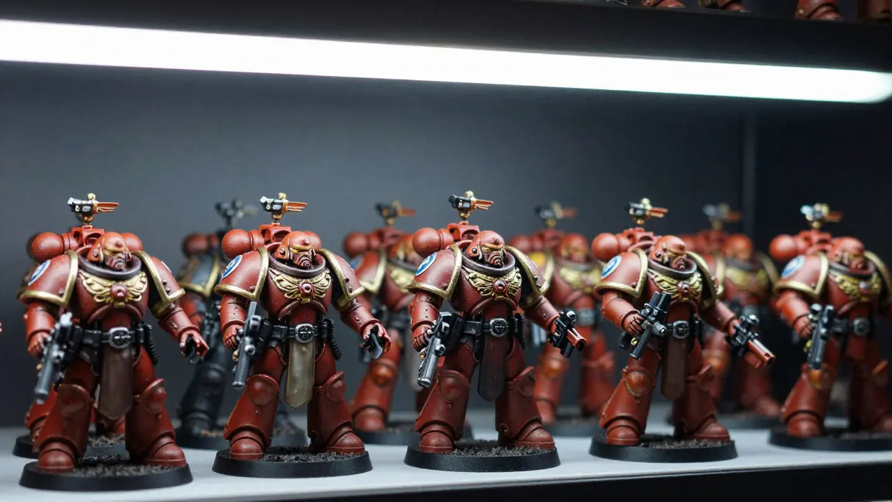 Витринный свет для Warhammer 40K: как подсветить миниатюры без нагрева