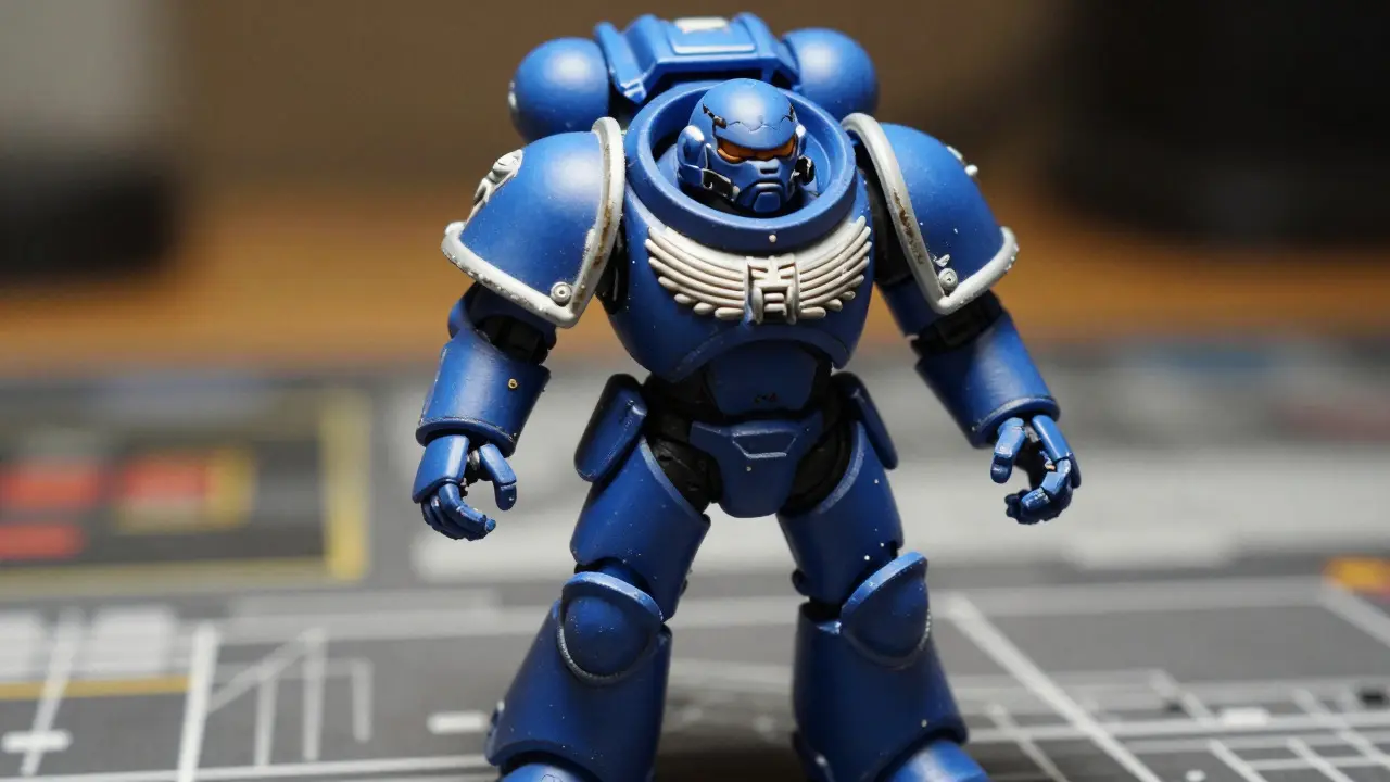 Высокий контраст и теория цвета в миниатюрах Warhammer 40K: Гид для новичков