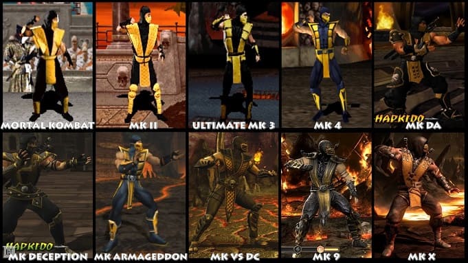 Эволюция серии Mortal Kombat