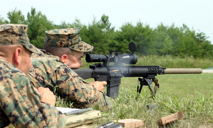​Снайперы морской пехоты США с винтовкой MK 11 - Оружие для ненастоящего снайпера | Warspot.ru
