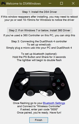 Как подключить контроллер для PS4 к ПК