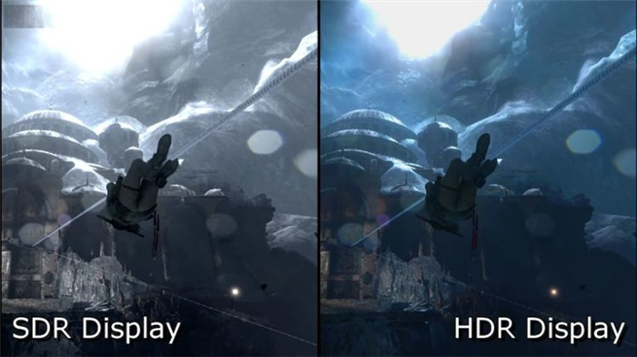 SDR vs HDR в играх