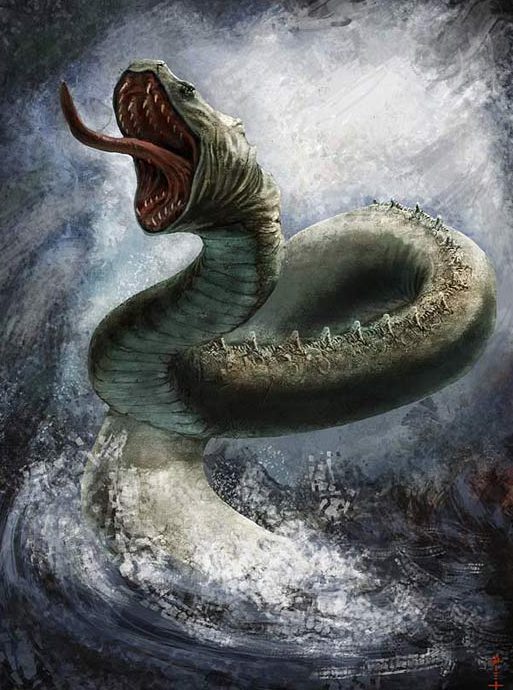 левиафан морское чудовище