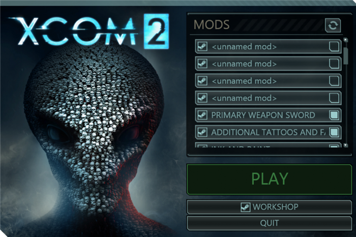 XCOM 2 Mods Not Working