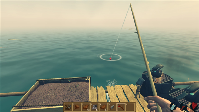 Рыбалка в Raft