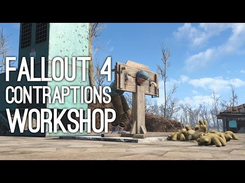 Fallout 4 Contraptions Workshop DLC Trailer - Fallout 4 Contraptions DLC Gameplay Trailer