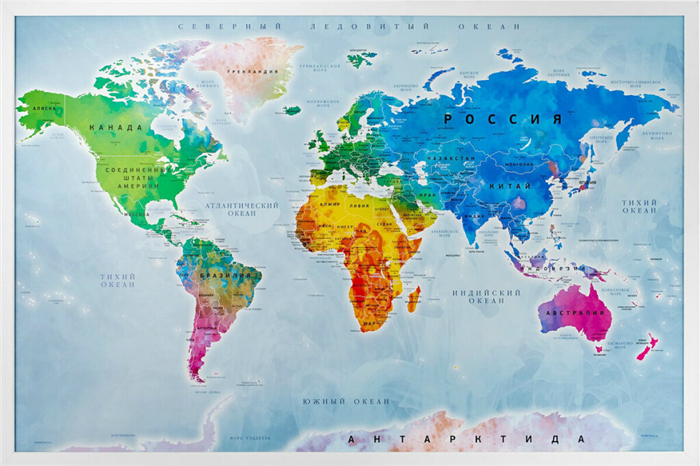 Россия не центр мира. Знаете ли вы, что карта мира в разных странах выглядит по-разному?