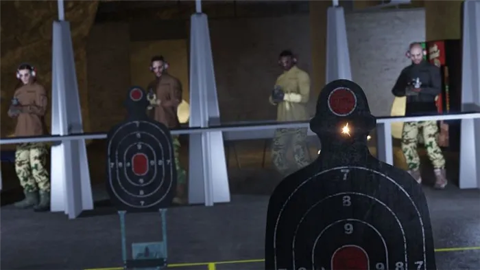 Стрелковый магазин поможет вам отработать навыки (Изображение Rockstar Games).