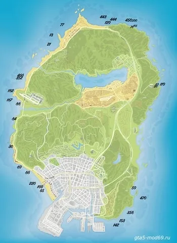 Карта GTA5