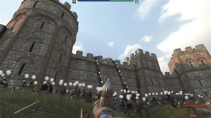 Помогите своим солдатам во время осады. --Mount and Blade 2 Bannerlord: Sieges-Как атаковать замки и города? -Комбат - Mount and Blade 2 Bannerlord Guide.