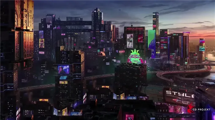 Город рыцарей в Cyberpunk 2077 - карта, окрестности и все о городе
