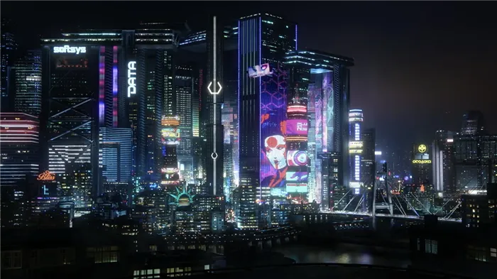 Город рыцарей в Cyberpunk 2077 - карта, окрестности и все о городе