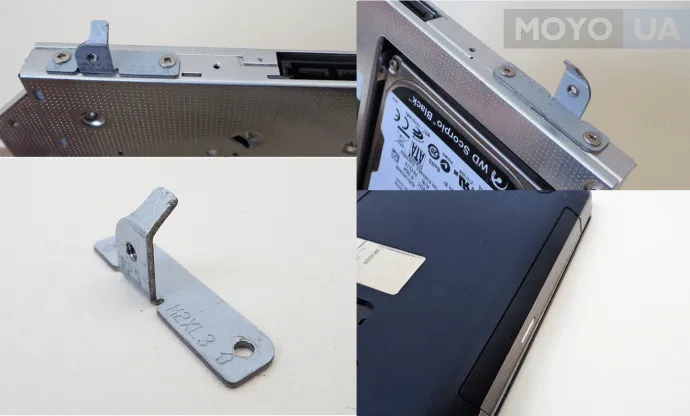 Установка SSD на ноутбук вместо оптического привода: шаг 2