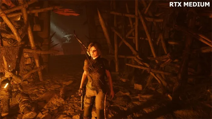 Обнаружение лучей в Shadow of the Tomb Raider