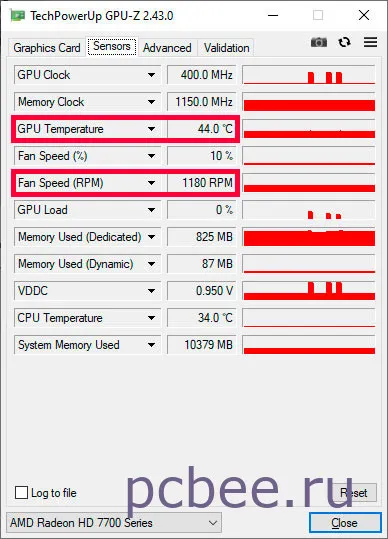 Температура GPU - температура GPU