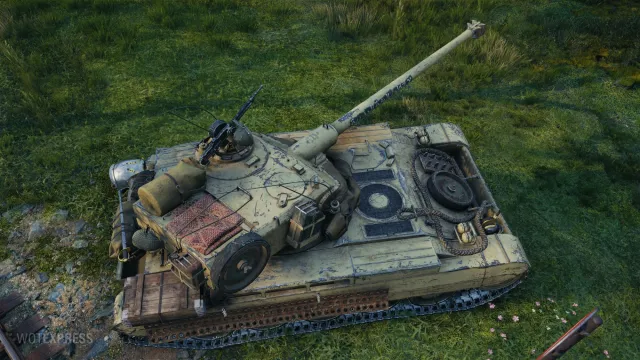 Усовершенствованный 3D стиль 'Marengo' для танка WorldOfTanks' Amx13105
