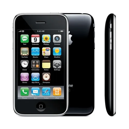 Вид сбоку, спереди и сзади iPhone 3G
