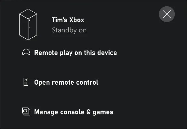 Удаленная игра на этом Xbox через iPhone