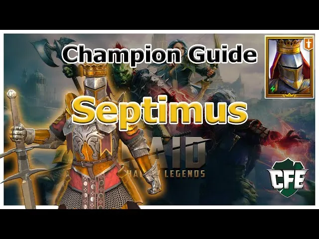 Raid Shadow Legend|Champion Guide|Septimus.