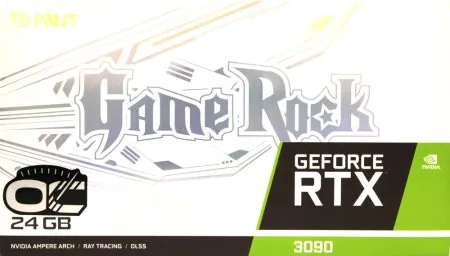 Palit GeForce RTX™ 3090 GameRock OC - игры, шум, температура